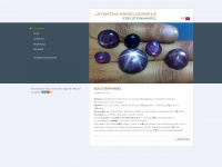 kamaladiwela-gems.com Webseite Vorschau