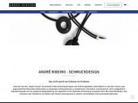 andre-ribeiro.de Webseite Vorschau