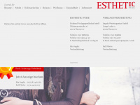 esthetic-pure.de Webseite Vorschau