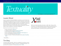 textuality.com Webseite Vorschau