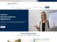 praxis-erfolgstraining.com Webseite Vorschau