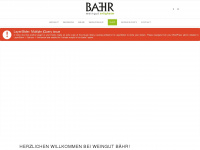 baehr-weine.de Webseite Vorschau