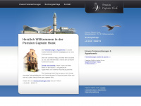 pension-captain-hook.de Webseite Vorschau