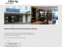 roehrig-schuhe.de Webseite Vorschau