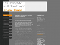 orthopaedie-heinen.de Webseite Vorschau