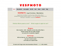 vespmoto.de Webseite Vorschau