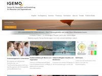 igemo.at Webseite Vorschau
