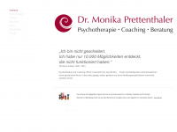 monika-prettenthaler.at Webseite Vorschau