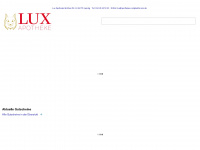 lux-apotheke-leipzig.de Webseite Vorschau