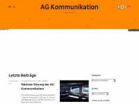 ag-kommunikation.net Webseite Vorschau