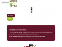 moorinfopfad.de Webseite Vorschau