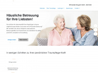 traumpflege.de Webseite Vorschau