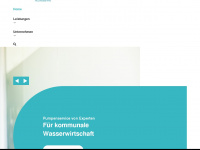 hydroserve.at Webseite Vorschau