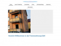fewo-edit.de Webseite Vorschau