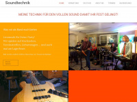 guitar-tech.de Webseite Vorschau