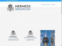 hermess.cc Webseite Vorschau