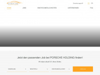 porsche-holding-karriere.com Webseite Vorschau
