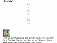 iss-nix.de Webseite Vorschau