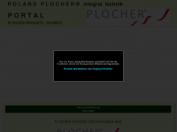 plocherprodukte.ch Webseite Vorschau