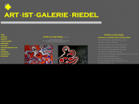 art-ist-galerie-riedel.de Webseite Vorschau