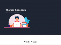 thomaskoscheck.de Webseite Vorschau