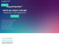 essaywriterusa.com Webseite Vorschau