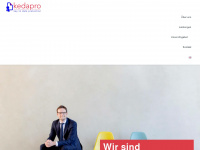 kedapro.com Webseite Vorschau