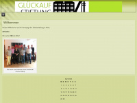 glueckauf-stiftung.de Webseite Vorschau