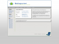mediagourmet.net Webseite Vorschau