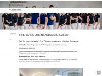 zahnarzt-kantelhardt-scholl.de Webseite Vorschau