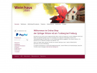 weinhaus-opfingen-shop.de Webseite Vorschau