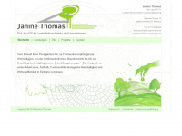 gruenplanung-thomas.de Webseite Vorschau