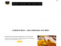 cordon-bleu-brig.ch Webseite Vorschau