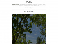 upasika.de Webseite Vorschau