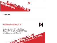 knueselmeier.ch Webseite Vorschau
