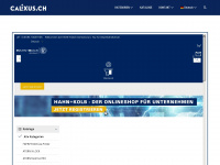 calixus.ch Webseite Vorschau