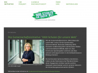 1000schulenfuerunserewelt.de Webseite Vorschau