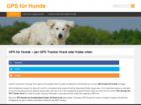 gpsfuerhunde.de Webseite Vorschau