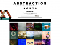 abstractionmusic.com Webseite Vorschau