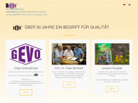 gevo-gmbh.info Webseite Vorschau