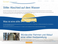 sunset-seebestattungen-ostsee.de Webseite Vorschau