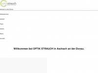 optik-strauch.at Webseite Vorschau