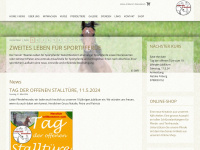 zweites-leben-fuer-sportpferde.ch Webseite Vorschau