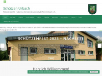 schuetzen-urbach.de Webseite Vorschau
