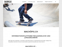 machöpis.ch Webseite Vorschau