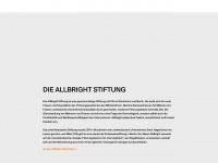 allbright-stiftung.de Webseite Vorschau