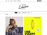 libertine-mag.com Webseite Vorschau