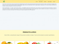 exotic-fruit.com Webseite Vorschau