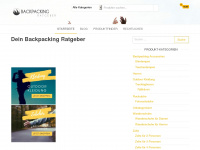 backpacking-ratgeber.de Webseite Vorschau