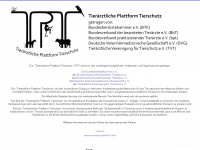 tieraerztliche-plattform-tierschutz.de Webseite Vorschau